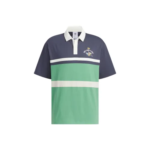 Adidas x Disney HDL POLO SS U Поло Унисекс Темно-синий Зеленый