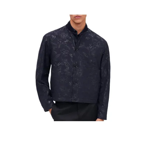 HERMES SS25 Куртки и Пальто Мужской Океан