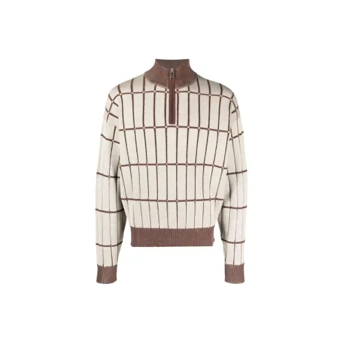 Jacquemus Бежевые Мужские Свитера