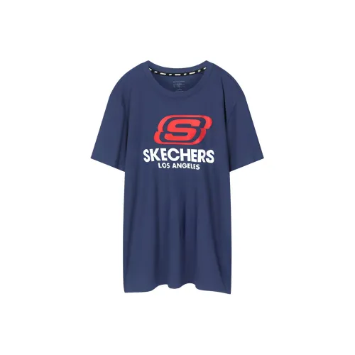 Skechers T-Shirt Мужской Medieval Blue