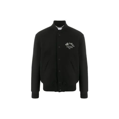Off Белый FW20 Черный Мужские Куртки