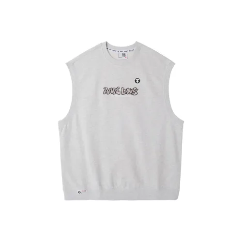 AAPE Белый WH2 Мужские Майки