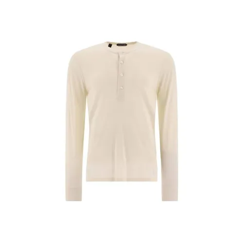 TOM FORD Экрю Мужские Свитера