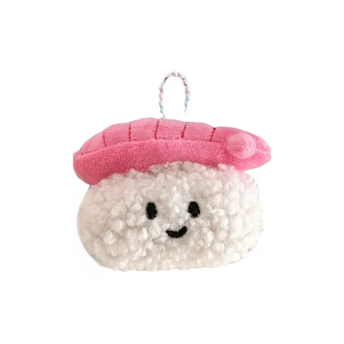 CHUNTUSHU Сладкий креветочный суши Милый креветочный рис плюшевый шар Мультяшные куклы суши с плюшевым подвеском 6 см высота