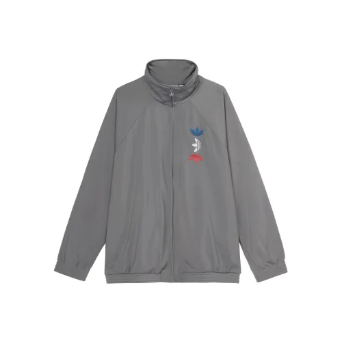 Adidas Originals Gray Silver Track Мужские Куртки