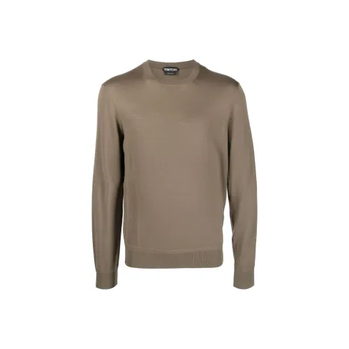 TOM FORD Коричневые Мужские Свитера