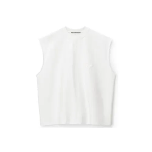 Alexander Wang Белые Мужские Майки
