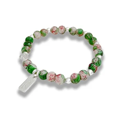 DATANGGUODING Цветное стекло Нефритовые браслеты Женские