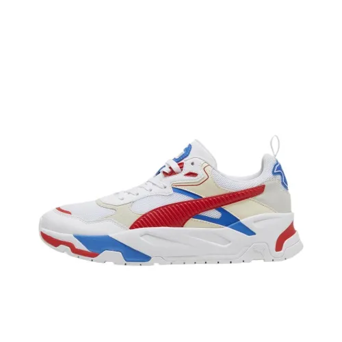 PUMA Trinity Series Low Топ Толстая подошва Кроссовки Унисекс Белые