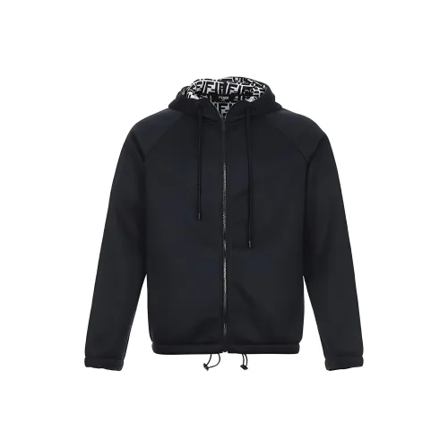 FENDI Куртки Пальто Топ Мужской Черный