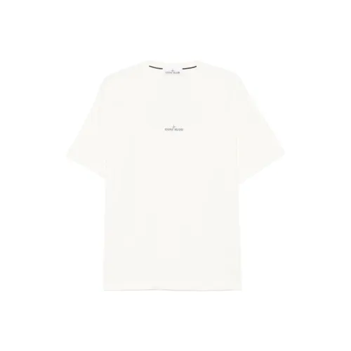 STONE ISLAND SCAN CAMO Collection Белая Мужская T-Рубашка