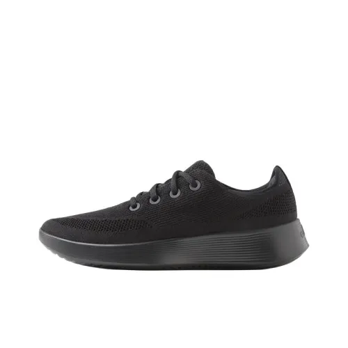 Allbirds Tree Runner Кэжуал Низкий Топ Черный Женский