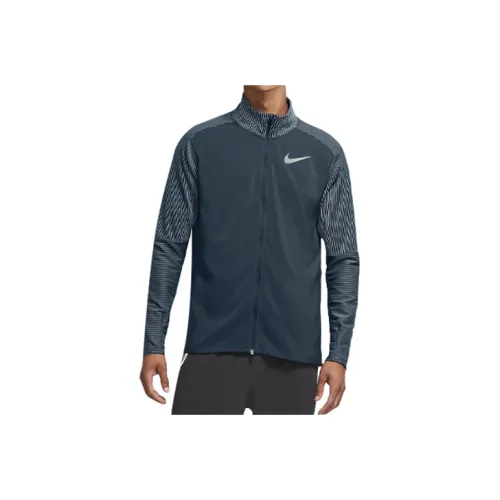 Nike Глубокий морской синий Мужские куртки