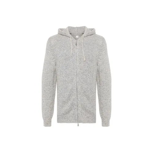 Eleventy FIRSTCLASS Made IN Italy SS24 Кашемир Свитер Мужской Кремовый Белый