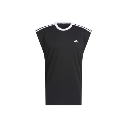 Adidas BASKETBALL Tank Топ Мужской Черный