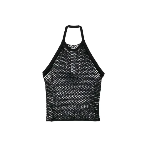 Doublet SS24 Топ без рукавов Мужской Черный