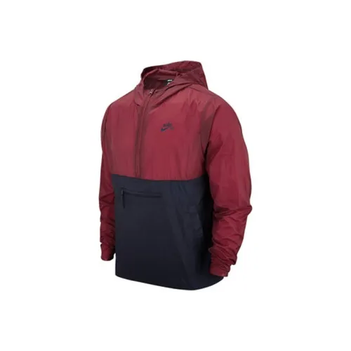 Nike Red Men's Jackets Найк Красный Мужские Куртки