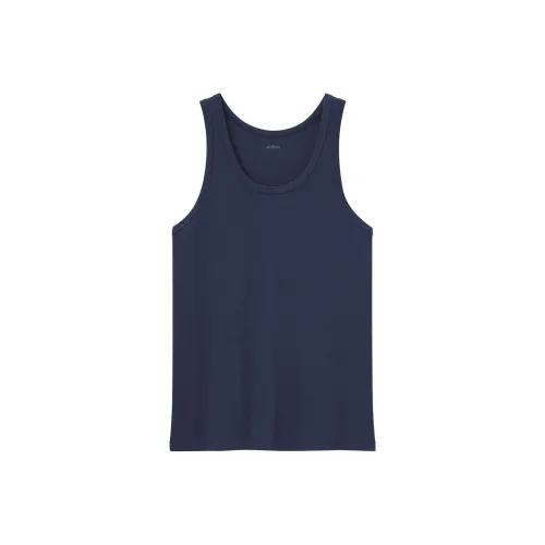 UNIQLO Темно-синие мужские майки