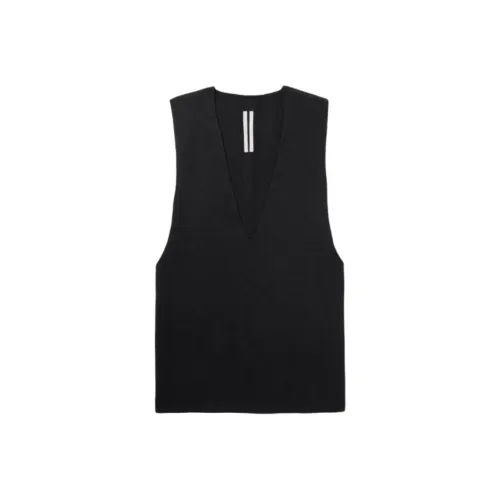 RICK OWENS совместный бренд Черные мужские кашемировые свитеры