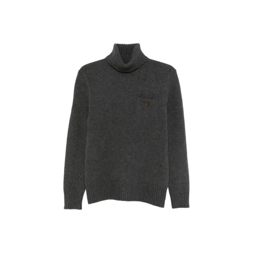Polo Ralph Lauren FW24 Свитер Мужской Угольный Серый