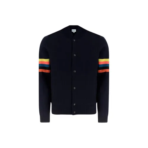 Paul Smith Paul Smith Art Stripe Series Морской синий Мужской Трикотаж