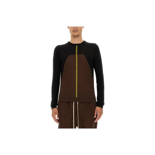 RICK OWENS совместный бренд Черные Мужские Свитера