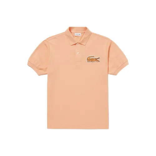 LACOSTE Поло Мужское Светло-Оранжевое