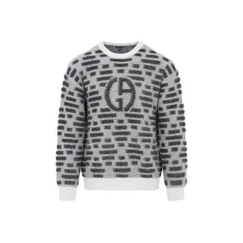 GIORGIO ARMANI FW23 Свитер Мужской Серый