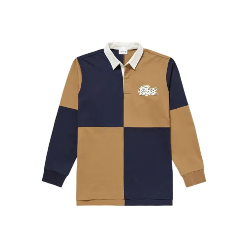 LACOSTE Collaboration Бежевая Мужская Поло