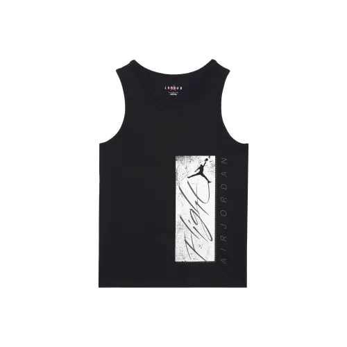 JORDAN Мужские майки черного цвета