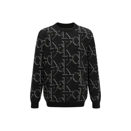 Calvin Klein BEH Черные Мужские Свитера