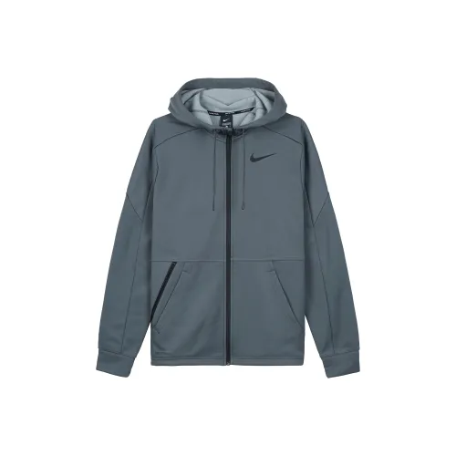 Nike Мужские куртки железно-серого цвета