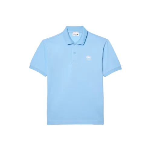 Поло LACOSTE Collaboration Unisex Light Blue