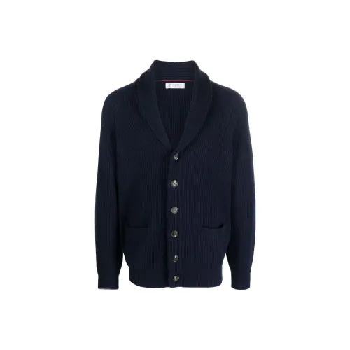 BRUNELLO CUCINELLI Трикотаж Мужской Синий