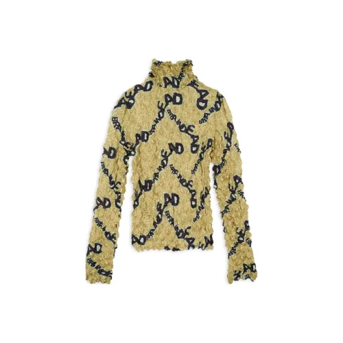 Brain Dead Золотой Унисекс Свитеры