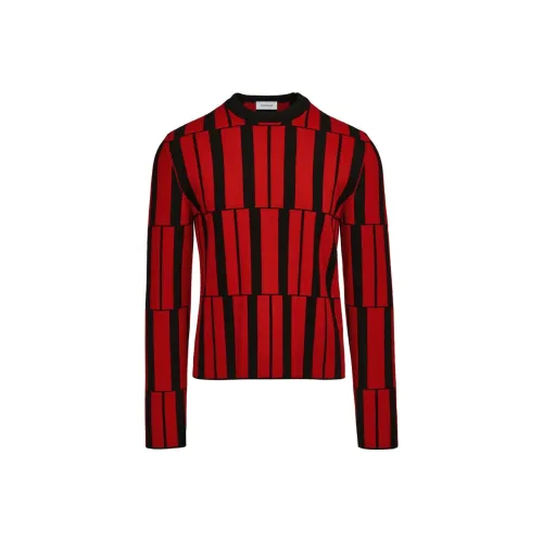 Ferragamo Черный Красный Мужские Свитера