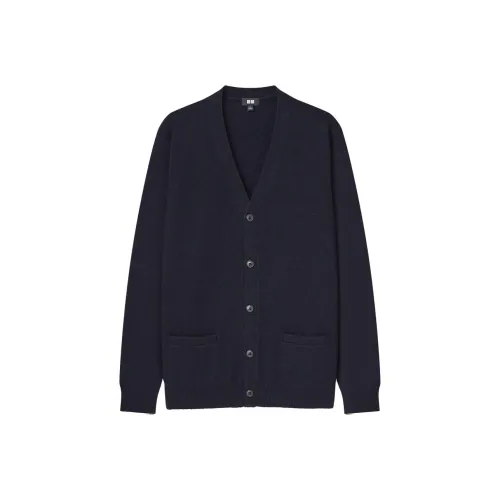 UNIQLO Темно-синие унисекс свитеры