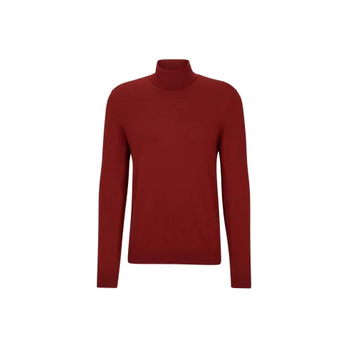 Hugo Boss Red Men's Cashmere Sweaters  
Hugo Boss Красный Мужской Кашемировый Свитера