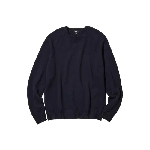 UNIQLO Свитер Унисекс Темно-синий