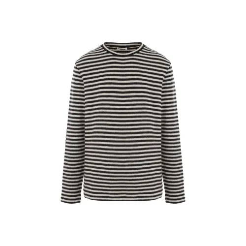 JIL SANDER Черные Мужские Свитера
