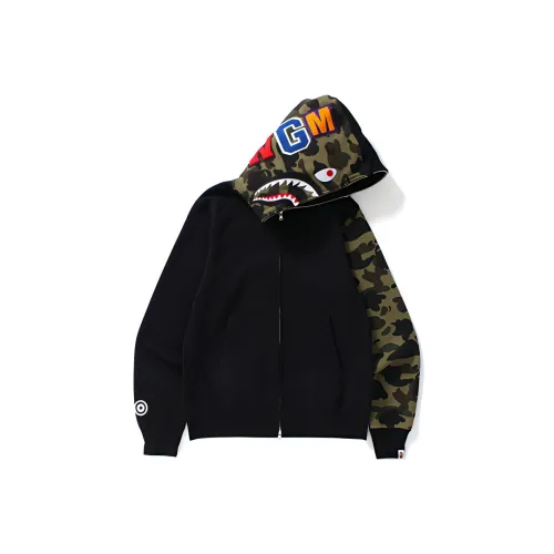 A BATHING APE Shark Series Мужские Свитшоты