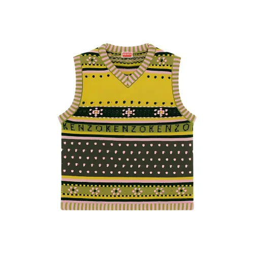 KENZO FW23 Майка Мужская Зеленая