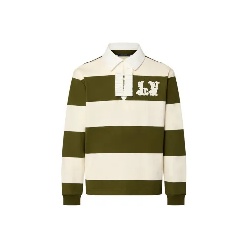 LOUIS VUITTON FW24 Поло Мужское Зеленое