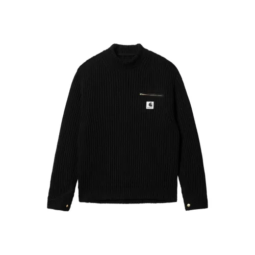 sacai X Carhartt WIP FW23 Co Branded SERIES Черный Унисекс Свитеры