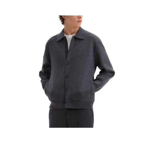 THEORY Темно-серые мужские свитеры