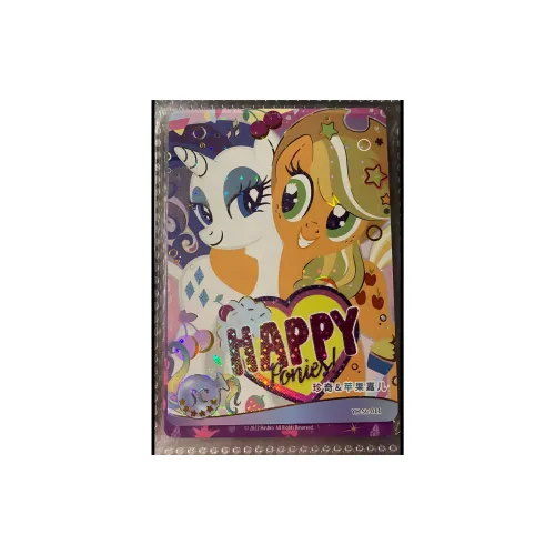 KAYOU Мой маленький пони CCGKAYOU Carri And Apple Джек Фотокарточки