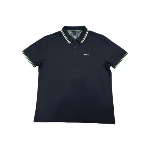 Hugo Boss Поло Мужское Черное