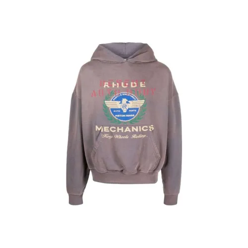 RHUDE Светло-фиолетовый Мужские Свитшоты