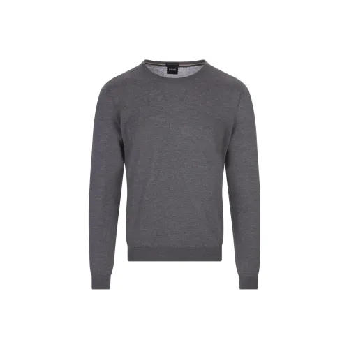 Hugo Boss Серые Мужские Свитера