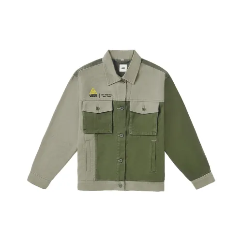 VANS Sixtysix Twill Армейский зеленый Унисекс Куртки